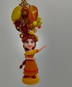 Pepa Madrigal Encanto Keychain Purse Charm Backpack Mini Figure Disney Handmade